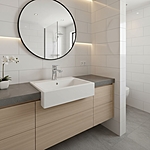 Смеситель для раковины Fashun A1091 латунь сатин