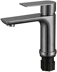 Смеситель для раковины Fmark FS8801Q графит