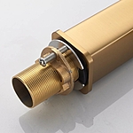 Смеситель для раковины Shevanik S4001G золотой сатин