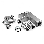 Смеситель для раковины Wasser Zimmer ZM-7722-1А сатин