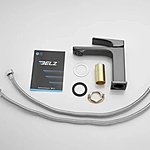 Смеситель для раковины Belz B10709-3 оружейная сталь