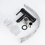 Смеситель для раковины Wasser Zimmer ZM-7721-1H черный