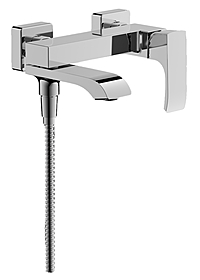 Смеситель для ванны Belz B60507 короткий излив хром