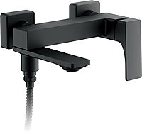 Смеситель для ванны Belz B60709-7 короткий излив черный