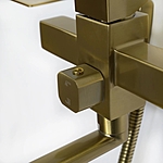 Смеситель для ванны Wasser Zimmer ZM-7722-16K матовая бронза