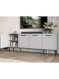 Тумба под ТВ «Монти», 2010×450×780 мм, цвет шиншилла серая