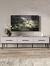 Тумба под ТВ «Мишель», 1652×450×440 мм, цвет кашемир