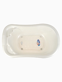 Ванночка детская со сливным клапаном 50 л, цвет белый