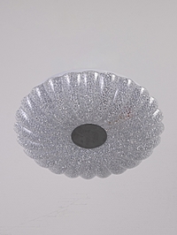 Люстра LED GLX-23357-48 Вт, 3100-6100K. d 36 см, прозрачный хром, с ПДУ