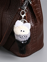 Брелок для ключей на кольце «Пушистик: Три кота», на сумку, рюкзак, 17×7.5×5 см