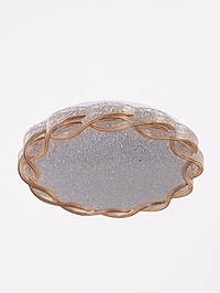 Люстра LED GLX-23359-48 Вт, 3100-6100K. d 37 см, янтарь, с ПДУ