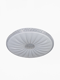 Люстра LED GLX-24272-96 Вт (80 Вт), 3100-6100K. d 46 см, белый, с ПДУ