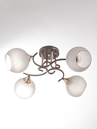 Люстра «Севиль» 2094/4, 4×60 Вт, Е27, 53×24 см, кофе/золото