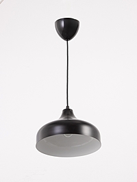 Светильник подвесной 2515/1, E27. 40 Вт, 22×84 см, чёрный