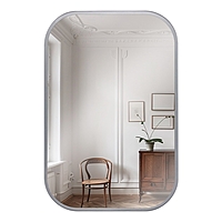 Зеркало интерьерное настенное «Рубин», с закругленными углами, c окантовкой, 60×40 см, матовый