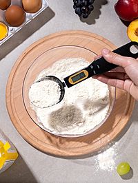 Мерная ложка-весы Luazon LV-507 электронная до 0,5 кг черный