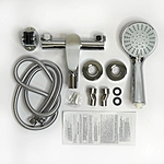 Смеситель для ванны Wasser Zimmer ZM-7721-3 хром