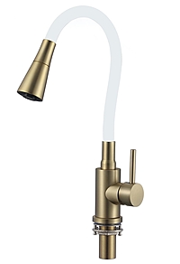 Смеситель для кухни Savol S-3002CM-02 матовое золото