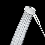 Лейка для душа GROSS AQUA Nero GA24021 хром 3 режима