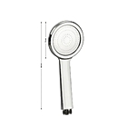 Лейка для душа Санакс 60320 хром 3 режима