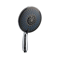 Лейка для душа OLIVE'S D174 хром/черный 3 режима