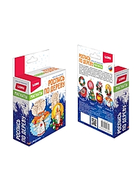 Роспись по дереву.Магниты "С Рождеством!" Фнн-049