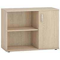 Тумба, 1 дверь, 864×390×650 мм, цвет дуб сонома