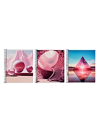 Компл тетр из 3шт 96л кл на гребне Геометрия в природе, обл мел карт, офсет (6250520)