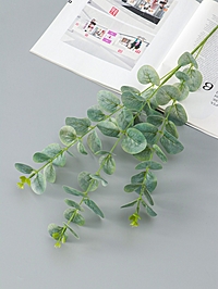 Цветы искусственные «Эвкалипт шёлковый», h=80 см, зелёные