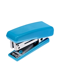 Степлер МИНИ №10, до 7 листов, синий