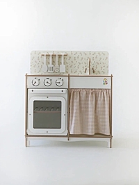 Кухня игровая детская "Мини", цвет белый, ЛМДФ