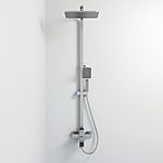 Душевая система AVRORA Orra AV6140S нержавеющая сталь