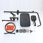 Душевая система Prohanss P62.24.09 графит