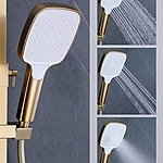 Душевая система Prohanss P30.24.03 сатин золотой