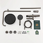 Душевая система Splenka S223.26.09 с термостатом графит