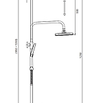 Душевая система Splenka S40.24 хром