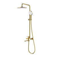 Душевая система Splenka S222.24.03 сатин золотой