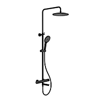 Душевая система Splenka S223.26.06 с термостатом черный