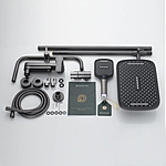 Душевая система Splenka S06.24.09 графит