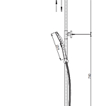 Душевая система Splenka S31.24.06 черный
