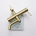 Душевая система Splenka S221.24.03 сатин золотой