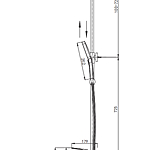 Душевая система Splenka S30.24.03 сатин золотой