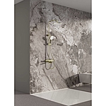 Душевая система Splenka S223.26.03 термостат сатин золотой