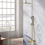 Душевая система Splenka S31.24.03 сатин золотой