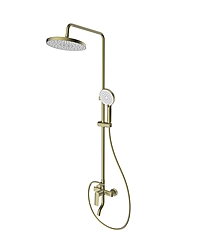 Душевая система Splenka S50.24.03 сатин золотой