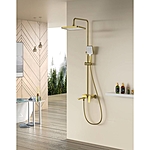 Душевая система Splenka S01.24.03 сатин золотой