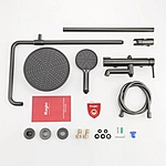 Душевая система Raglo R20.24.09 графит