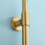 Душевая система Raglo R20.26.03 с термостатом сатин золотой