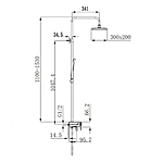 Душевая система Raglo R60.24 хром