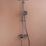 Душевая система Raglo R22.26.09 с термостатом графит